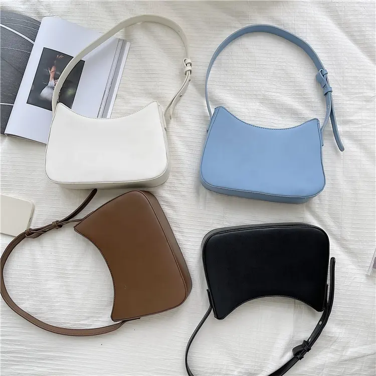 Wholesale Summer 2023 Ladies Hand Bags Simple Women's Handbags Fashion Ladies Shoulder Bags Pu Leather Bags