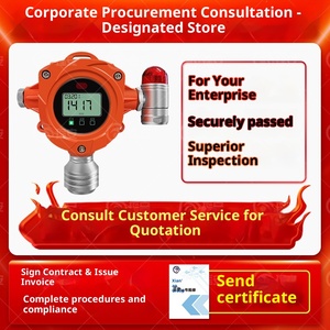 Rilevatore di Gas combustibile industriale rilevatore di sonda concentrazione ammoniaca idrogeno metano ossigeno sensore 220V 1 anno di garanzia - Product Image 6
