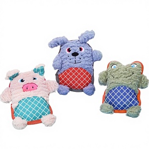 Jouets pour <span class=keywords><strong>chiens</strong></span> avec son, jouets pour chiots résistants aux morsures, jouets à mâcher qui ne s'abîment pas, jouets en peluche sonores pour <span class=keywords><strong>les</strong></span> molaires - Product Image 2