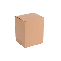 Boîte cadeau en papier kraft personnalisée pour café et thé, boîte d'emballage carrée pliable pour sachets de café filtre, thé en vrac, emballage cadeau pour collations