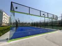 Chine Usine Vente Directe Extérieur Intérieur Padel Court Panoramique Professionnel Padel Tennis Court