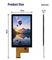 Module d'affichage LCD TFT 3,5 pouces 320x480, écran LCD transflectif lisible en plein soleil, interface MCU SPI pour équipement extérieur