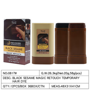 TUZ Vente en gros Teintures capillaires naturelles Couleur noir et marron <span class=keywords><strong>Retouche</strong></span> magique Teinture capillaire temporaire pour tous les types de <span class=keywords><strong>cheveux</strong></span> - Product Image 6