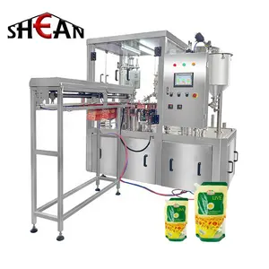 Sıcak satış emzik kese sıvı dolum makinesi otomatik içecek deterjan sıvı Premade kılıfı dolum paketleme makinesi