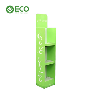 Tùy chỉnh in sản phẩm Pop cửa hàng đứng En carton hiển thị tái chế Kệ kẹo bán lẻ Xách Tay POS tông tầng <span class=keywords><strong>Standee</strong></span> giá - Product Image 1