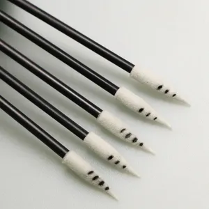 67mm 751 Spiral Pointy Foam Swab with Rigid Sharp Stick for Electronics