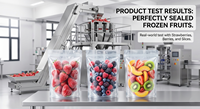 Automatische diepvriesfruitverpakkingsmachine VFFS voor IQF-bessen, mango, ananas en gemengd fruit
