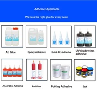 Machine de distribution de colle AB entièrement automatique, réfrigérée, pour un dosage précis et une application uniforme sur les coques de téléphone portable et les produits électroniques