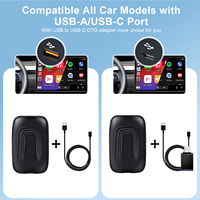 Exploter Wireless CarPlay Wireless Android Auto Video Interface pour Tesla Model Y Model 3 CarPlay Android Auto Dongle Adapter