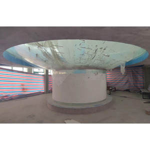 Acuarios acrílicos cilíndricos personalizados de fábrica, pecera diseñada para exhibiciones impresionantes - Product Image 3