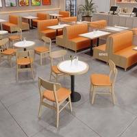 Tables et chaises de restaurant en bois massif, ardoise, durables, écologiques, faciles à nettoyer, design moderne, pour cafés