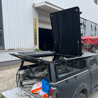 Wasserdichte Aluminium-Legierung LKW-Ladeflächen-Hardtop-Abdeckung mit Vier-Wege-Hebesystem für Overland-Camping und Schlüsselschloss