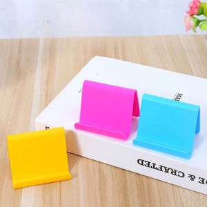 Soporte Creativo para Tarjetas de Visita y Teléfono, Soporte Portátil para Teléfono Celular de Escritorio con Logotipo Personalizado y Código QR para Regalos Promocionales - Product Image 3