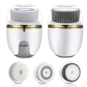 Nettoyeur facial électrique portable étanche, <span class=keywords><strong>brosse</strong></span> <span class=keywords><strong>nettoyante</strong></span> multifonctionnelle, technologie <span class=keywords><strong>d</strong></span>'ions négatifs, plusieurs têtes de <span class=keywords><strong>brosse</strong></span> - Product Image 5