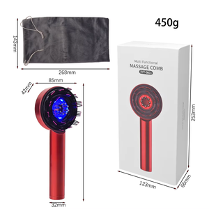 Massageador Capilar com Luz Vermelha e Azul Direto da Fábrica com Sérum para Crescimento Capilar - Alta Qualidade - Product Image 2