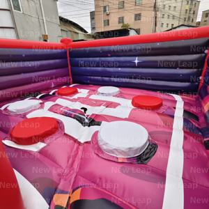 5,2 m nuevo salto inflable Wipeout <span class=keywords><strong>curso</strong></span> juego mecánico obstáculos giratorios lucha <span class=keywords><strong>de</strong></span> gorila - Product Image 4