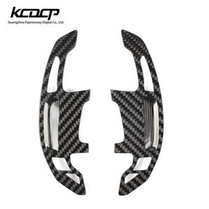 Changement de vitesse en fibre de carbone lors du remplacement du levier de vitesse d'extension adapté au volant VW MK7 <span class=keywords><strong>GT</strong></span> I GTS R R-<span class=keywords><strong>line</strong></span> GTD Golf7 MK6 - Product Image 2