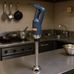 Batidora de inmersión comercial Vevor de 350W, de acero inoxidable resistente, con velocidad variable, para sopas y salsas. - Product Image 2