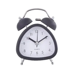 Đồng hồ bàn sáng tạo cổ điển Bắc Âu đơn giản trẻ em đồng hồ báo thức để bàn giường học sinh bàn đồng hồ