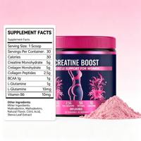 Complément en poudre de créatine pour adultes, stimulant la croissance musculaire, antioxydant, sans sucre, développement musculaire naturel, récupération post-entraînement