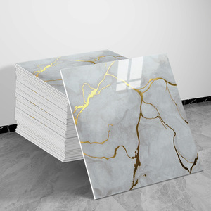 Autocollant <span class=keywords><strong>de</strong></span> <span class=keywords><strong>sol</strong></span> en marbre 60*60 cm Planche <span class=keywords><strong>de</strong></span> base en <span class=keywords><strong>vinyle</strong></span> Plancher en plastique auto-adhésif pour bureau - Product Image 4