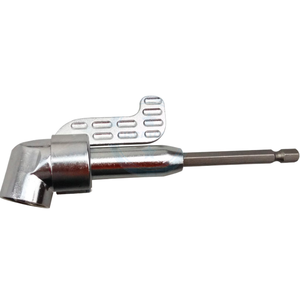 Adaptador de ángulo Premium de 105 grados Diseño de vástago hexagonal para taladros eléctricos para alcanzar espacios y esquinas estrechos - Product Image 1