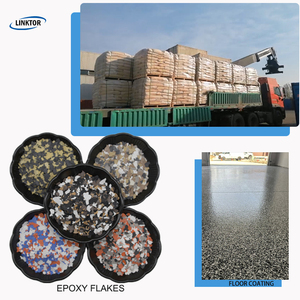 Chips de Vinilo Epoxi de Alta Calidad, Tipo Duro, Colores Mezclados, para Decoración de Pisos de Terrazo y Concreto - Product Image 5