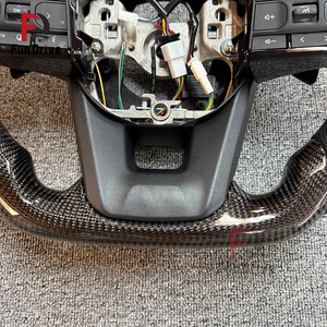 <span class=keywords><strong>Volante</strong></span> Deportivo de Fibra de Carbono, Actualización de <span class=keywords><strong>Volante</strong></span> para Toyota Land Cruiser LC200 LC300 - Product Image 4
