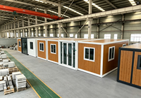 Maison conteneur préfabriquée de qualité supérieure 20ft 40ft, cabane modulaire extensible pour ferme, gîte ou maison d'hôtes