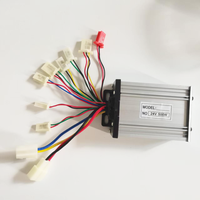 Contrôleur brossé 24V 36V 48V 500 W 3 vitesses marche arrière 500 Watts moteur à courant continu