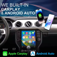 Navihua Radio mobil sistem Multimedia, upgrade baru 10.4 inci layar sentuh Radio mobil untuk Ford Mustang 2015 2020 navigasi GPS