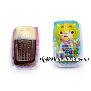 Taza de galletas de chocolate dulce en forma de teléfono, divertida - Product Image 3