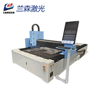 Máquina de Corte Láser de Fibra CNC Automatizada 1530 con Fuente Láser Raycus, Refrigeración por Agua, Procesamiento de Chapa Metálica, Control Cypcut