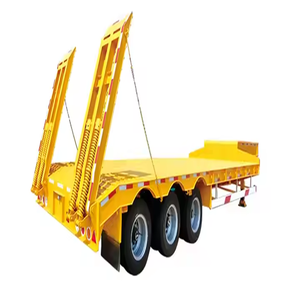 Semirremolque de Plataforma Baja de 5 Ejes con Alta Capacidad de Carga para Transporte de Equipo Pesado - Product Image 6