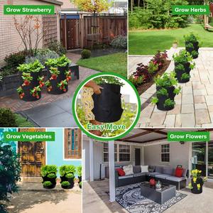 Sac <span class=keywords><strong>de</strong></span> plantation <span class=keywords><strong>de</strong></span> fraises d'intérieur et d'extérieur - Product Image 6