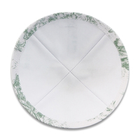 Calico Kippah logotipo bordado personalizado kippot judío regalos de boda Calico Yamulka judaísmo Kipot Skullcap