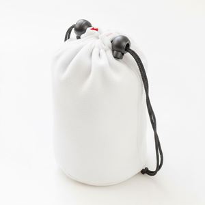 Pochette en velours à fond rond avec cordon de serrage, sac imprimé avec logo personnalisé pour bougies, options de taille et de couleur personnalisées, emballage en vrac - Product Image 3