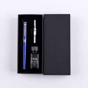 最新豪华商务礼品钢笔套装，带定制标志 - Product Image 1