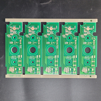 Carte de Circuit imprimé vert FR4/CEM-1 (PCB) pour convertisseur d'alimentation AC DC onduleur et adaptateur de pilote