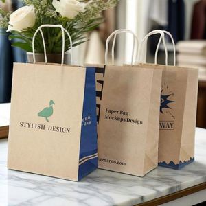 Bolsas de Papel de Lujo al por Mayor con Asas para Joyería, Embalaje de Regalo Morado, Logotipo Personalizado, Directo de Fábrica - Product Image 4
