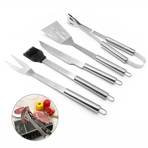 High Quality Stainless Steel <b>BBQ</b> Grilling Tools Set <b>BBQ</b> Grill Accessories Outdoor Accessories Barbecue Tools Set - Product Image 1