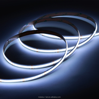 Tira LED COB Mono CCT Curva y Estable de 12V 24V con USB para Iluminación Decorativa en Hogares y Hoteles, Ángulo de Haz de 180°, IP33, LED de Alta Densidad