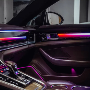 Custom <b>Car</b> Interior Ambient Light Kit for Porsche Panamera 2017-2023 Symphony LED Dashboard Door Atmosphere Lamp Factory - Product Image 3