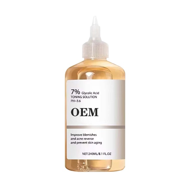 Exfoliating Organic Toner Hyaluronic Acid Vitamin C Vegan Moisturizing Oil Control Firming Spray 240ML Personal Care for All