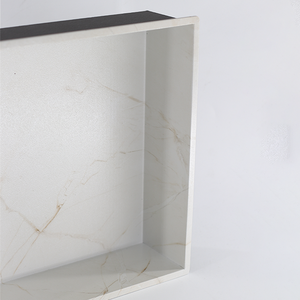 Nouvelle <span class=keywords><strong>niche</strong></span> de <span class=keywords><strong>douche</strong></span> de salle de bain en gros avec texture en marbre boîte intégrée Inbouwbox étagère encastrée <span class=keywords><strong>niche</strong></span> murale de <span class=keywords><strong>douche</strong></span> en acier inoxydable - Product Image 5
