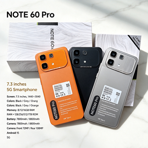 Note60 Pro 5G Smartphone Dual SIM 5G Android 15 Octa Core 48MP Camera LCD Display English Version Made In China - Product Image 3
