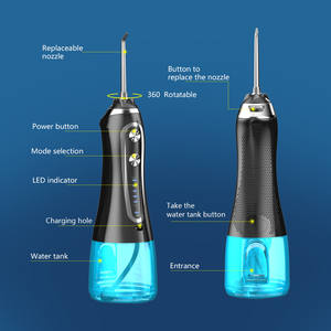 H2ofloss-<span class=keywords><strong>irrigador</strong></span> Oral eléctrico para el hogar, limpiador de dientes impermeable, pulverizador con hilo dental - Product Image 4