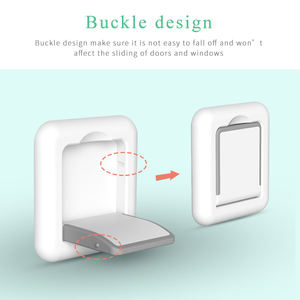 Bloque-<span class=keywords><strong>porte</strong></span> de sécurité pour bébé, verrous de protection pour fenêtres coulissantes - Product Image 3