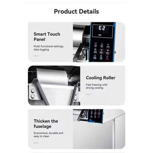 ماكينة الآيس كريم الثلجي الصغيرة ، ماكينة الآيس كريم الأبيض الناعم للثلج ، ماكينة الثلج الحلاقة التجارية ذات التبريد بالهواء - Product Image 5