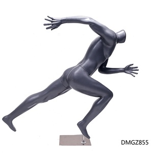 2019 New Design MDF Brand Model DMGZ855 <strong>Male</strong> Headless Running Sport Athletic FRP Material <strong>Mannequin</strong> - Product Image 2